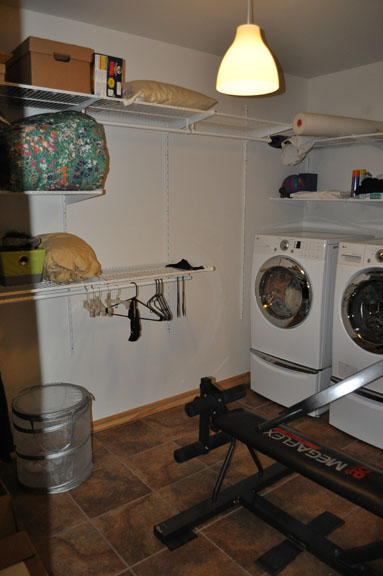 Laundry room. Photo by David Wineberg